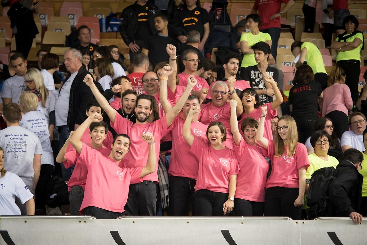 Laufen aus Solidarirät:  „Relais pour la Vie“ der Fondation Cancer, Coque