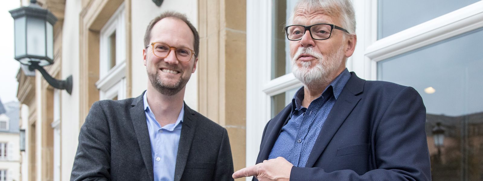 Arend Herold (l.) folgt auf Camille Kerger.