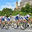 Die Fahrer in Vianden - 3. Etappe - Mondorf/Diekirch - Skoda Tour de Luxembourg 2019 - Foto: Serge Waldbillig