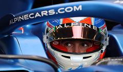 Esteban Ocon (FRA) Alpine F1 Team A521.Alpine F1 Team Filming Day, Wednesday 3rd March 2021.