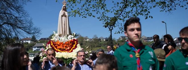 La procession du jeudi de l'Ascension ne conduira pas les pèlerins de Notre-Dame de Fatima sur la colline «op Baessent» cette année mais au bord de la Wiltz sur l'ancien terrain de foot