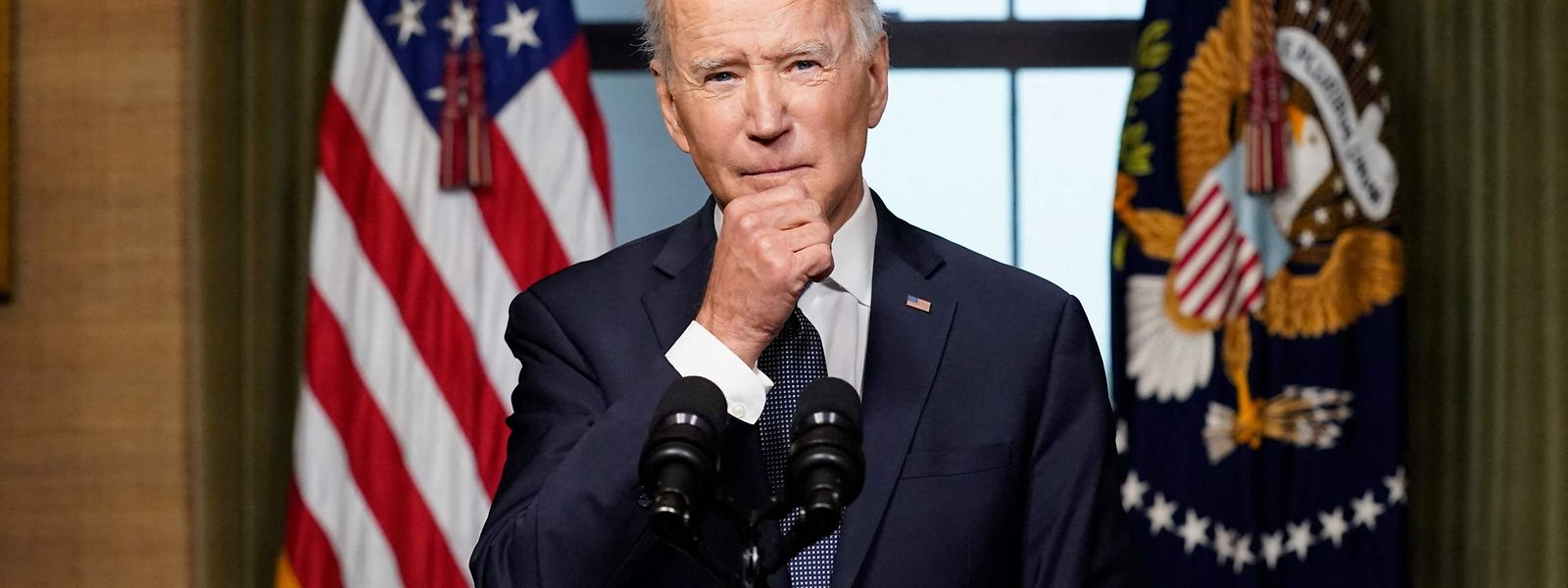 Joe Biden will Amerikas längsten Krieg beenden. 