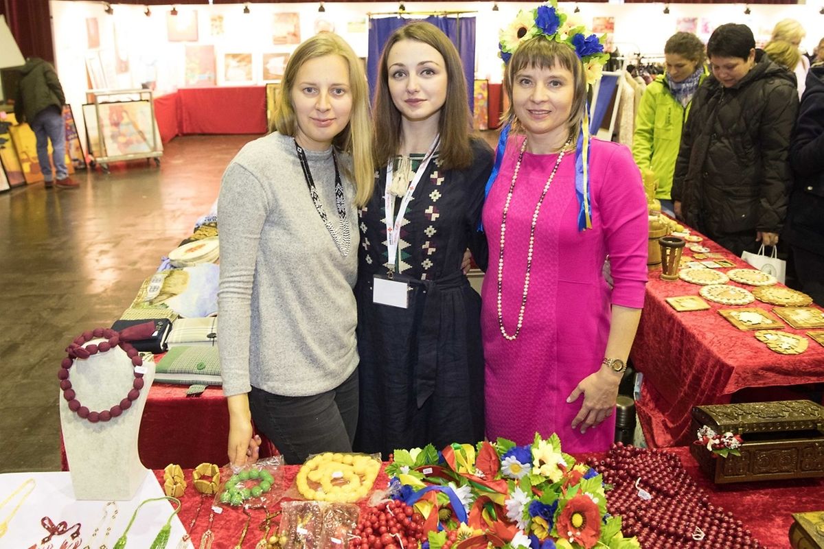 Der "Bazar" des Roten Kreuzes.