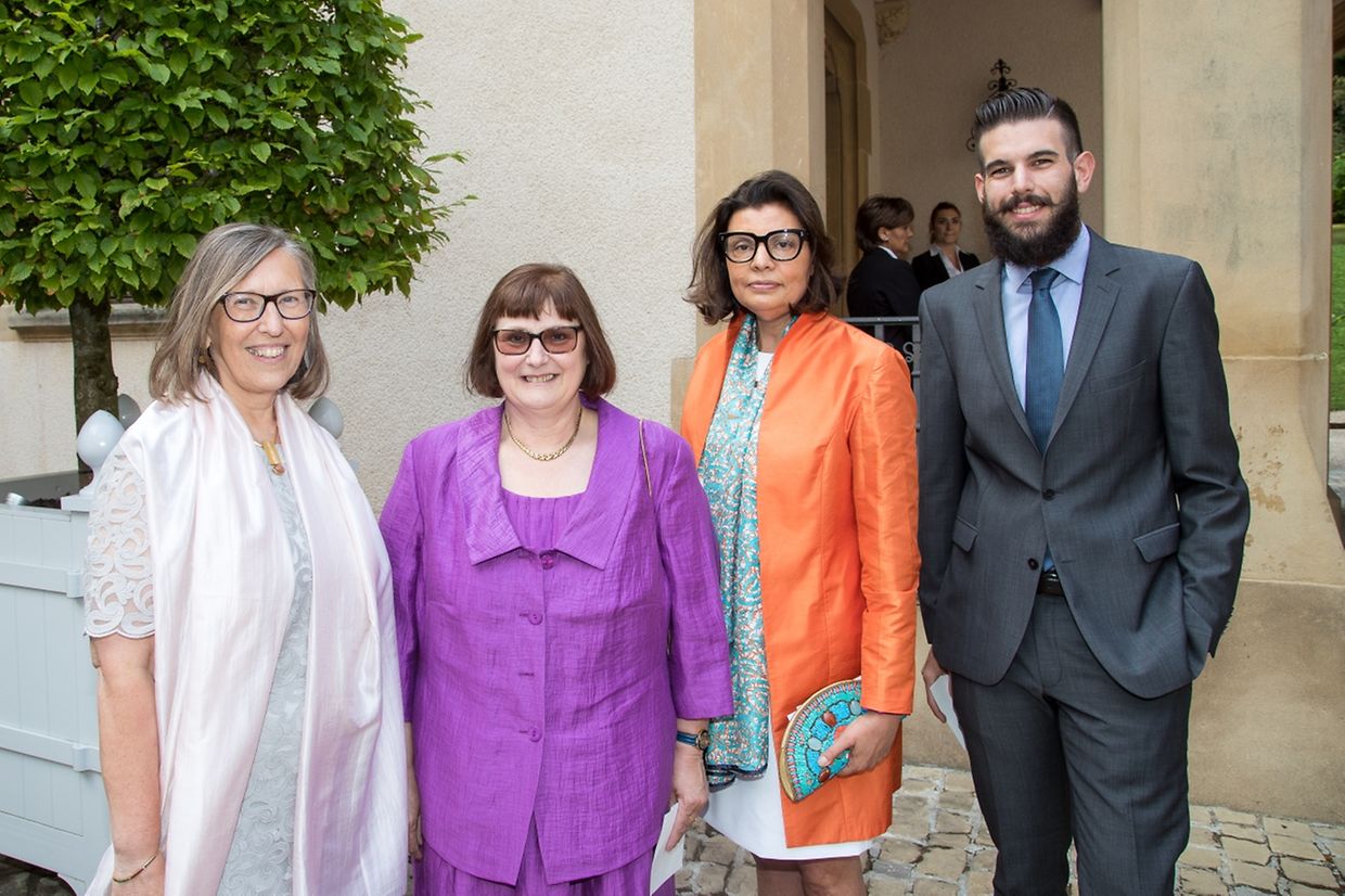  Marcelle Walch, Toiny Thommes, Valérie Dubois et Cédric Scarpellini.