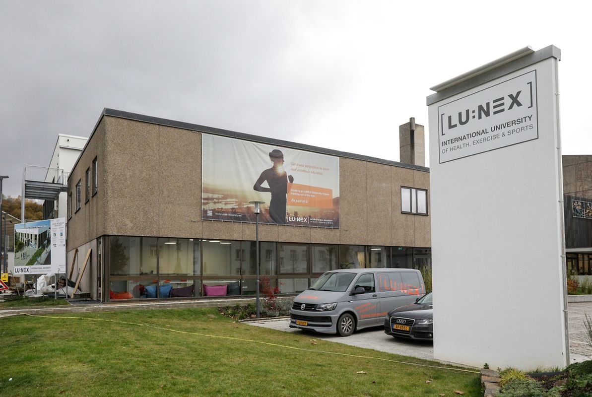 Ein Rundgang durch die neue Lunex-Universität, am Tag vor der offiziellen Eröffnung.