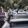 Tausende europäische Taxifahrer gingen am Mittwoch gegen neue Konkurrenz aus dem Internet auf die Straße.