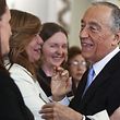 Presidente da República, Marcelo Rebelo de Sousa, recebe um grupo de Embaixadoras e Deputadas membros da Comissão dos Negócios Estrangeiros, 15 março 2016, no Palácio de Belem, em Lisboa.  ANDRÉ KOSTERS / LUSA