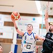 Joe Biever (Basket Esch l.) gegen Frank Muller (T71 r.) / Basketball, Total League Maenner, Erstes Halbfinale, Basket Esch - T71 / Esch / 03.04.2019 / Foto: Christian Kemp