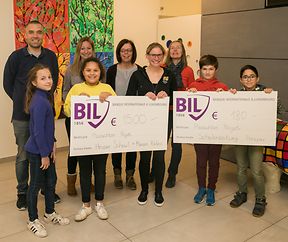 Remise chèque école Hesperange