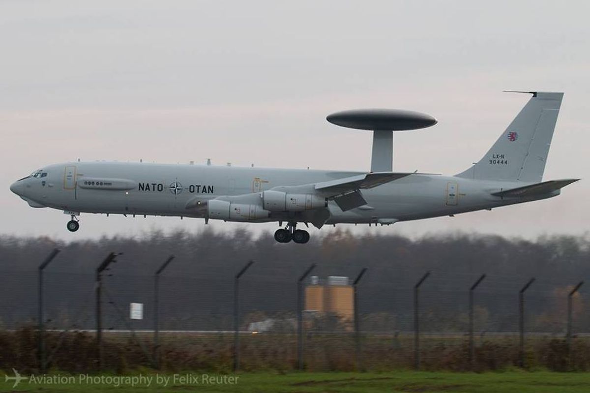 NATO planes spotted in the sky above Luxembourg