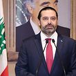 HANDOUT - 29.10.2019, Libanon, Beirut: Saad Hariri, Ministerpräsident des Libanon, hält eine Rede, die im Fernsehen übertragen wird. Im Zuge der anhaltenden Proteste im Libanon gegen Korruption und Misswirtschaft hat Ministerpräsident Hariri seinen Rücktritt angekündigt. Foto: -/Dalati & Nohra/dpa - ACHTUNG: Nur zur redaktionellen Verwendung im Zusammenhang mit der aktuellen Berichterstattung und nur mit vollständiger Nennung des vorstehenden Credits +++ dpa-Bildfunk +++