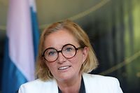 Gesundheitsministerin Paulette Lenert kündigte die Wiedereröffnung der Maternité in Ettelbrück an.