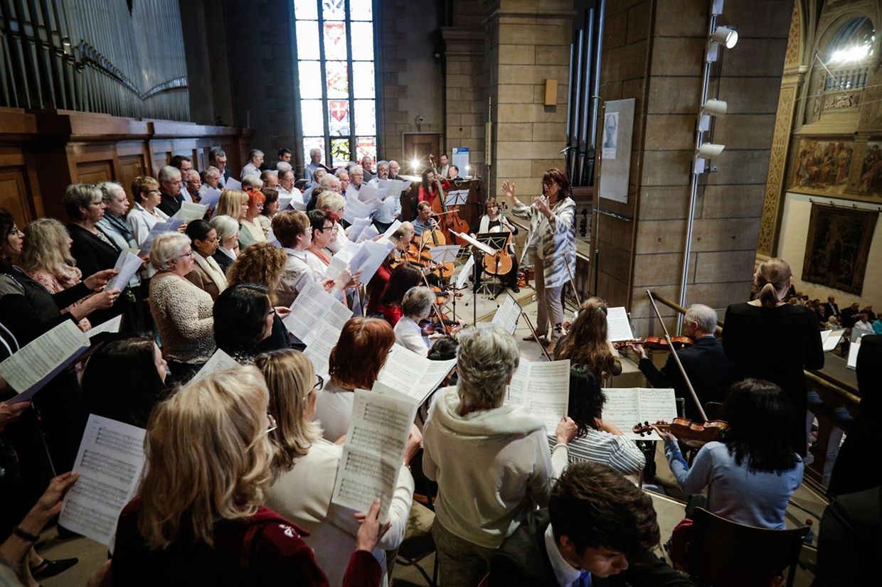 Messe für den Stadtrat und die Einwohner der Stadt Luxemburg.