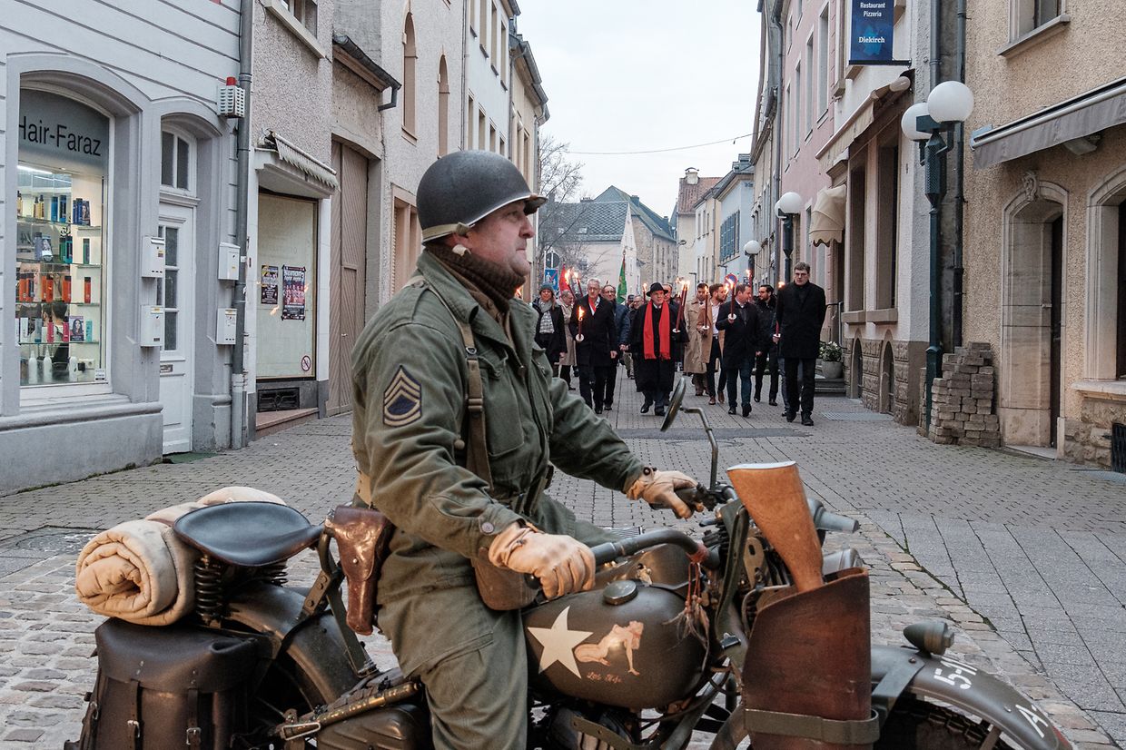Ardennenoffensiv a Liberation vun Iechternach virum 75 Joer / Foto: Viktor Wittal