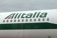 (FILES) This file photo taken on April 28, 2017 shows a plane of the Italian airline company Alitalia parked at Rome's Fiumicino airport.
Shareholders in Alitalia voted unanimously on May 2, 2017 to put the company into administration, moving the troubled airline a step closer to liquidation as efforts continue to find a buyer.The move follows last week's rejection by staff of job and salary cuts which management had proposed as a condition for injecting new funds under a two-billion-euro rescue plan for the loss-making company. / AFP PHOTO / Tiziana FABI