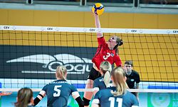 Betty Hoffmann (Luxemburg 3) / Volleyball, Silver League Frauen, Luxemburg - Estland / 29.05.2022 / Luxemburg / Foto: Christian Kemp