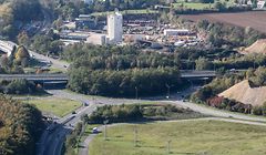 19.10 Luftaufnahmen / Rd Point Irrgarten , Findel Foto: Guy Jallay