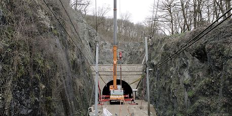 Collapsed northern train tunnel to reopen in May - Vimarsana News