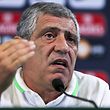 Portuguese national team soccer head coach Fernando Santos speaks during the press conference at Jose Alvalade Stadium for tomorrow's friendly match against France, in Lisbon, Portugal, 03 September 2015. Portugal will face Albania the UEFA EURO 2016 group I qualifying match  on 8th of September. MIGUEL A. LOPES/LUSA