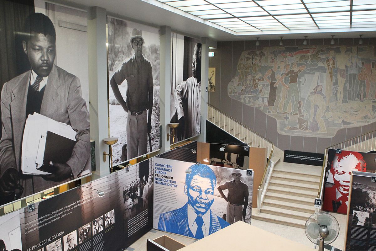 Großherzog Henri besucht Nelson-Mandela-Ausstellung