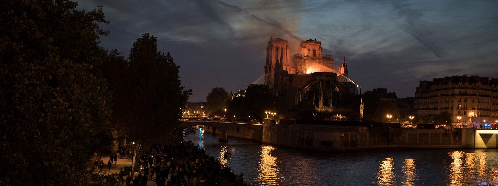 L'image de la cathédrale en feu durant de longues heures avait fait le tour du monde en avril 2019.