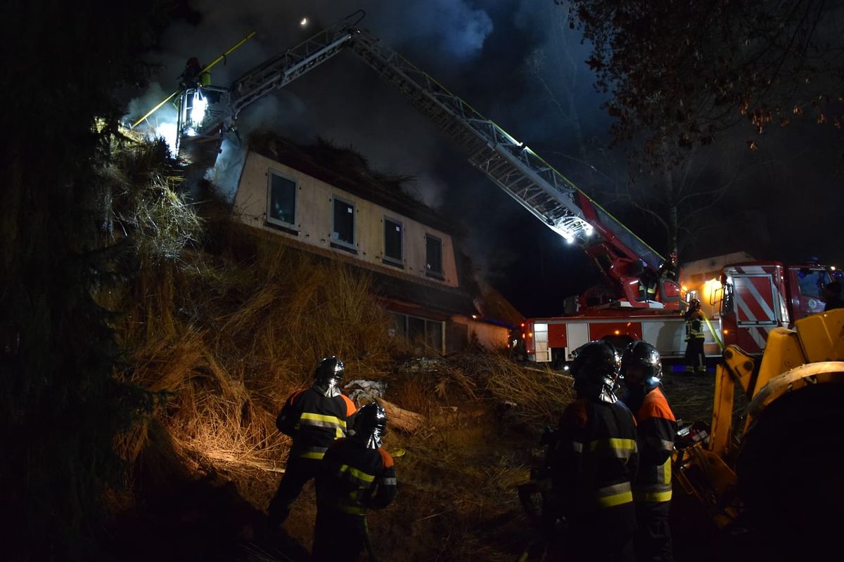 Bei dem Brand wurde niemand verletzt. 
