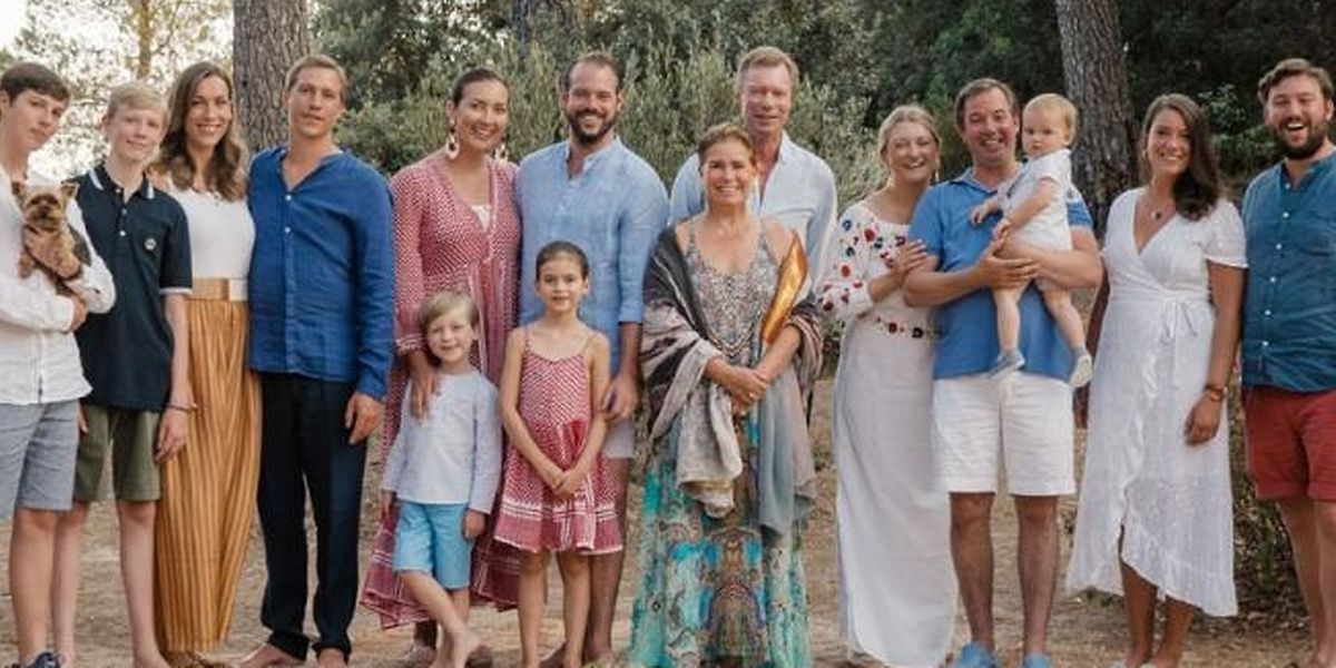 Die großherzogliche Familie in Cabasson.