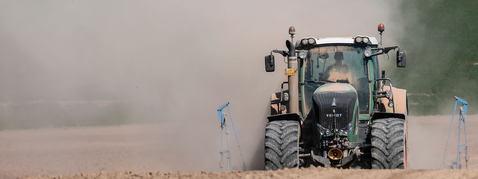 Unter dem Regenmangel der vergangenen Monate litt insbesondere die Landwirtschaft.