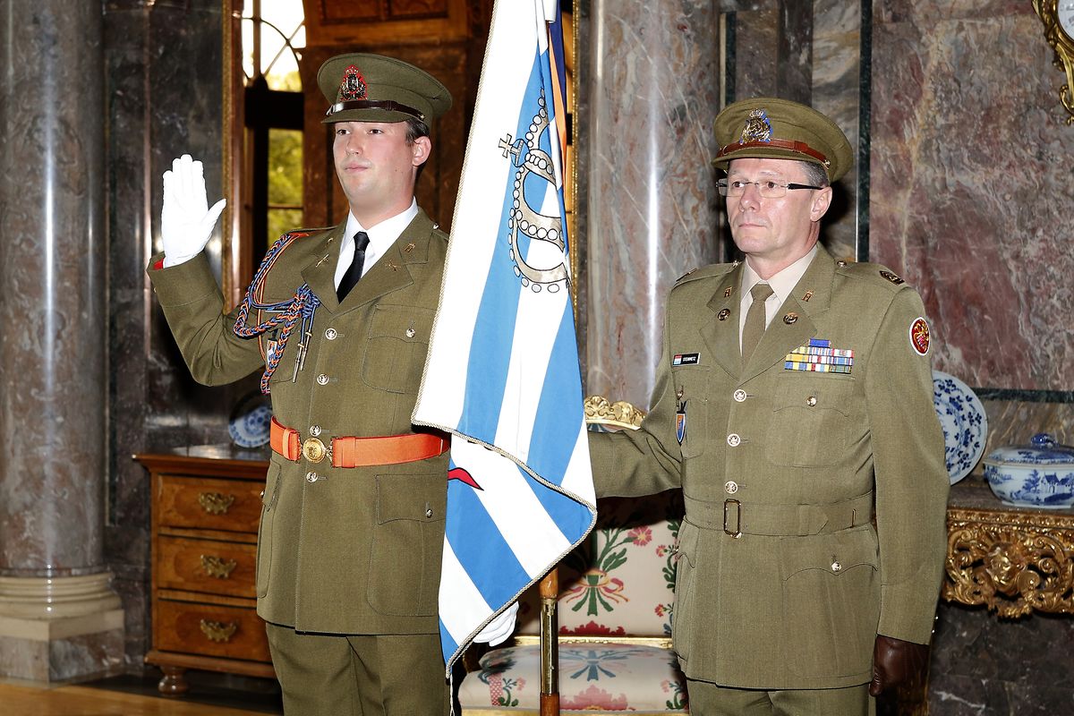 Die Vereidigungszeremonie fand am Montag statt.