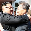 O presidente da Coreia do Sul, Moon Jae-in, voltou a encontrar-se com Kim Jong-un