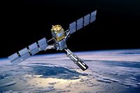 ESA's Soil Moisture and Ocean Salinity (SMOS) satellite which will make global observations of soil moisture over Earth’s landmasses and salinity over the oceans