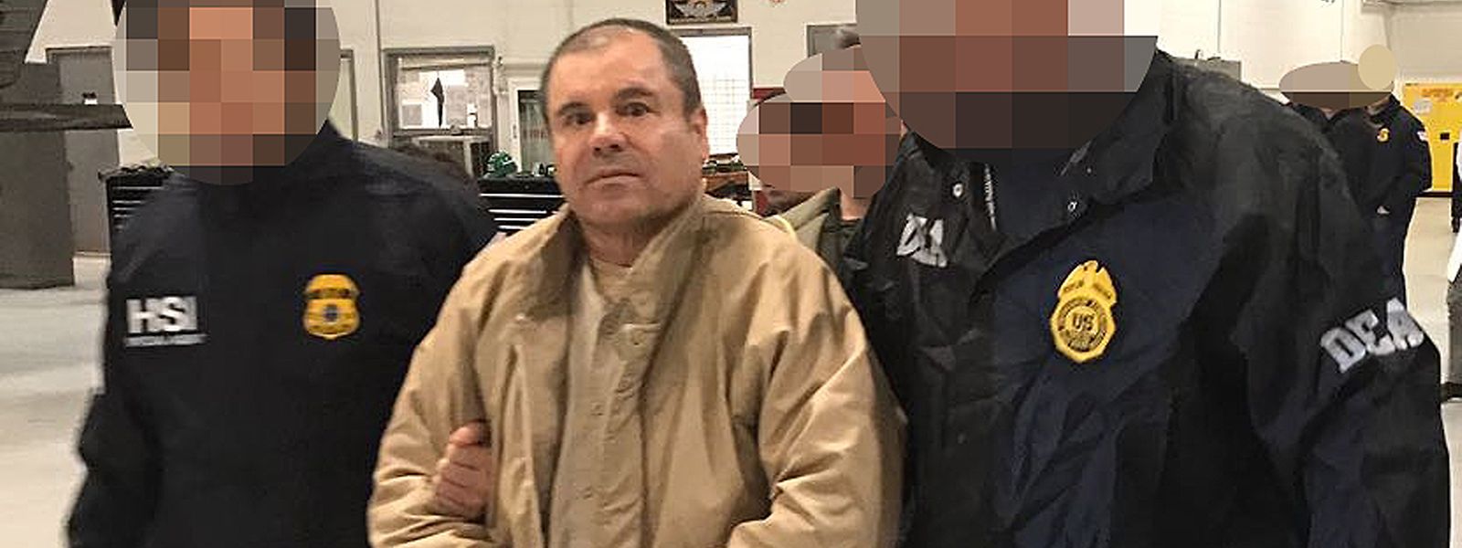 „El Chapo“ vor seiner Auslieferung in die USA.