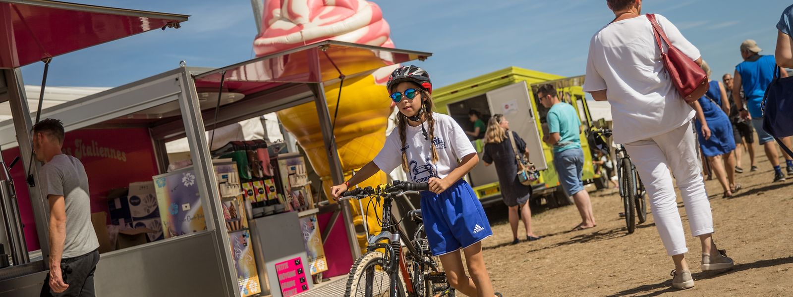 Am Sonntagmittag war auf dem Piccadilly Familientag. 