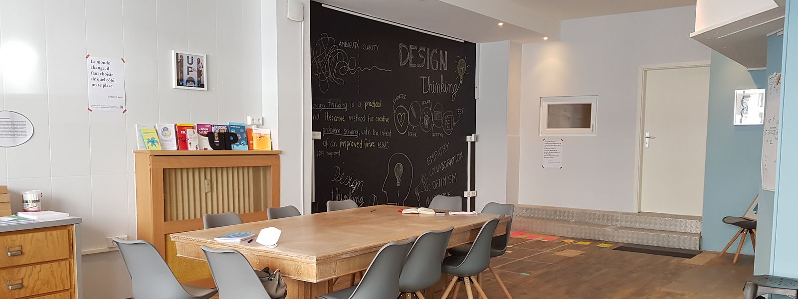 In ihren Räumlichkeiten in Esch bietet die Stiftung regelmäßig Workshops an.