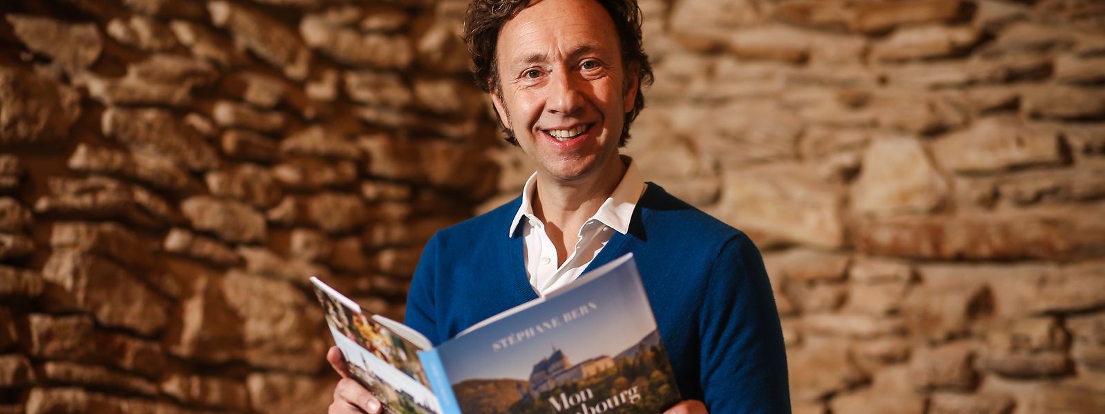 Stéphane Bern lors de la présentation de son livre «Mon Luxembourg».