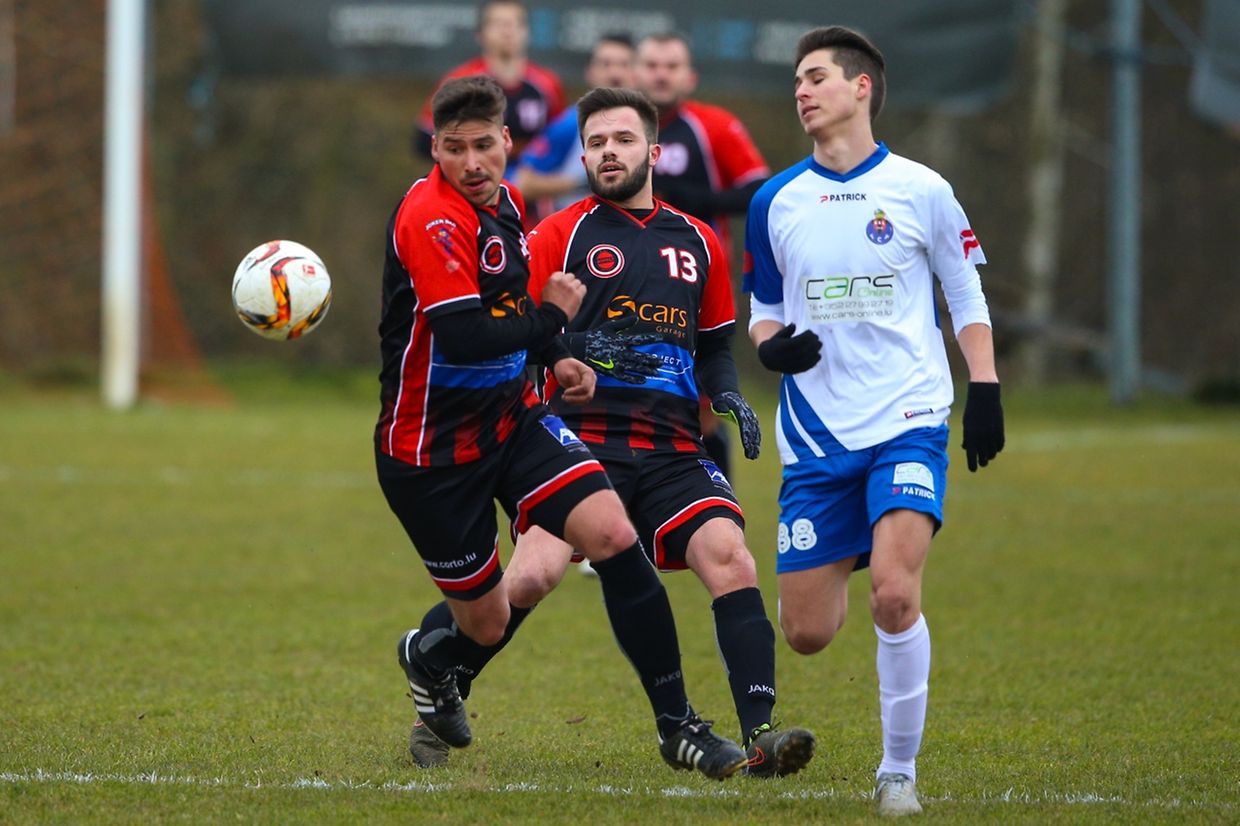 Red Boys Aspelt - AS Luxembourg-Porto 0-1: Filipe Coehlo, Anis Mehovic et William Duarte.