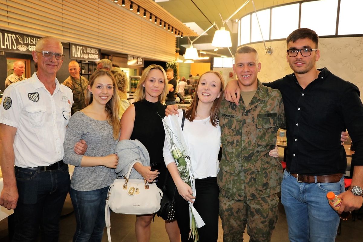 Des larmes de joie ont jailli samedi soir à l'accueil des 23 soldats de retour de mission au Kosovo.