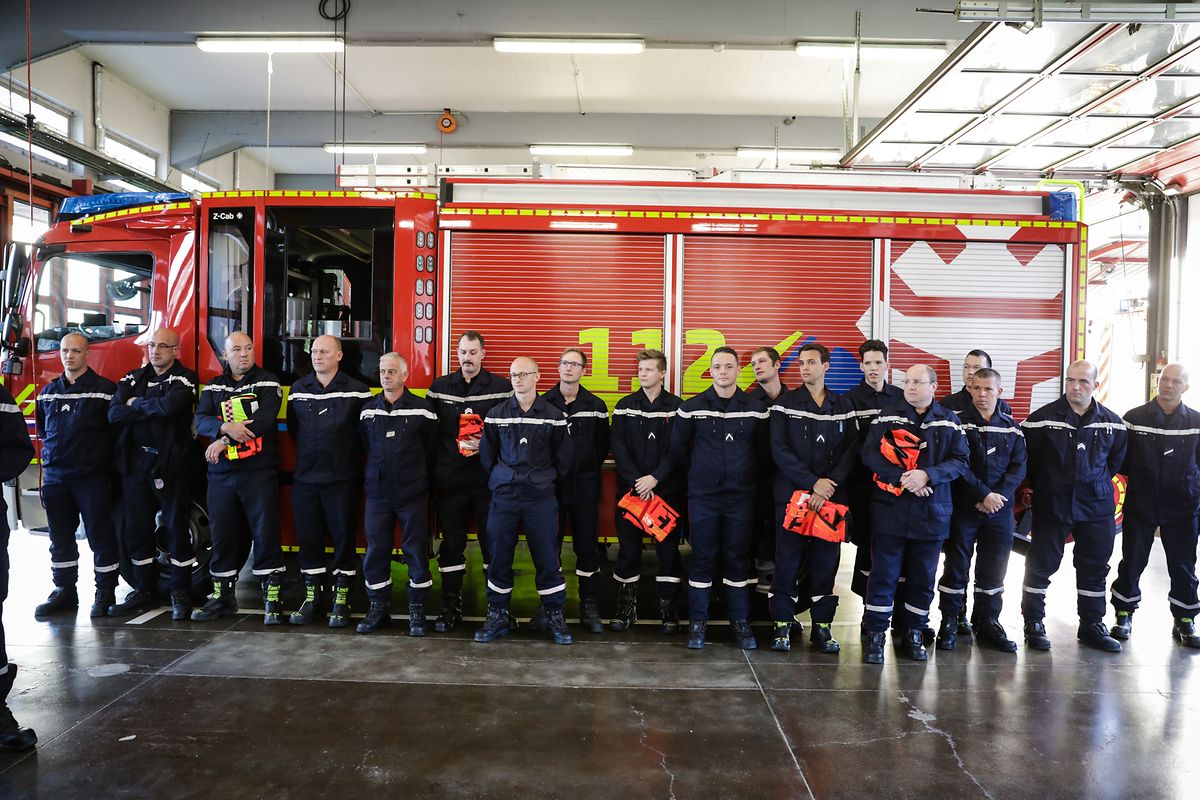 Die Zusammenarbeit von freiwilliger Feuerwehr und Protection civile hat begonnen. Eindrücke vom ersten Arbeitstag.