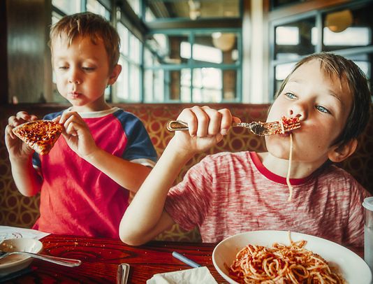 Family dining needn't be a headache at these restaurants with playgrounds and kids' corners 
