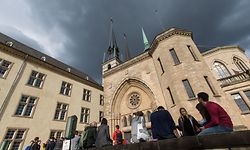 Politik, Solidarität mit Notre-Dame: Chrisamsmesse in der Kathedrale, Foto: Lex Kleren/Luxemburger Wort