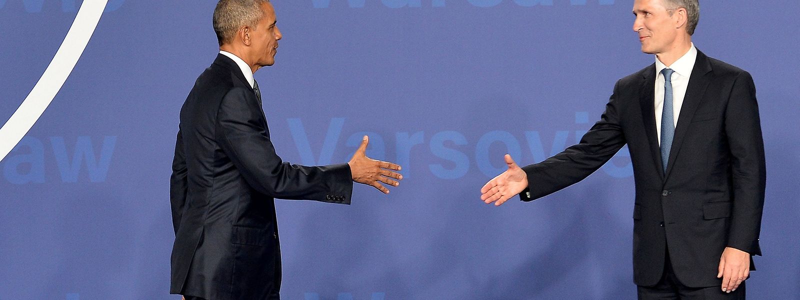 Präsident Obama mit Nato-Generalsekretär Jens Stoltenberg.