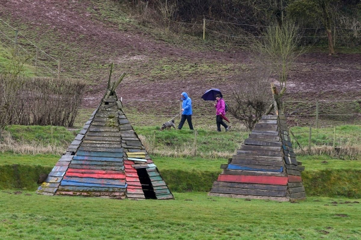 Die Wanderungen führen durch die Natur.