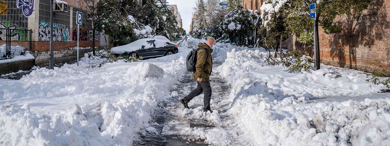 Spanien Nach Dem Schnee Kommt Rekordkalte