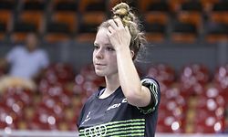 Tessy Gonderinger / Europameisterschaft Muenchen, Tischtennis, Frauen Einzel / 16.08.2022 / Muenchen / Foto: Christian Kemp