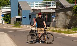 Interview Neckel Muller - Wie lebt es sich mit Fahrrad statt Auto? Rundfahrt zu den besten Fahrradpisten in der Hauptstadt Photo Christophe Olinger 31 mai 2023