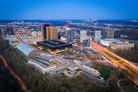 Coronavirus - Leere Plätze - Luxemburg - Lost City - Drone  - Plateau du Kirchberg -   Foto: Pierre Matgé/Luxemburger Wort