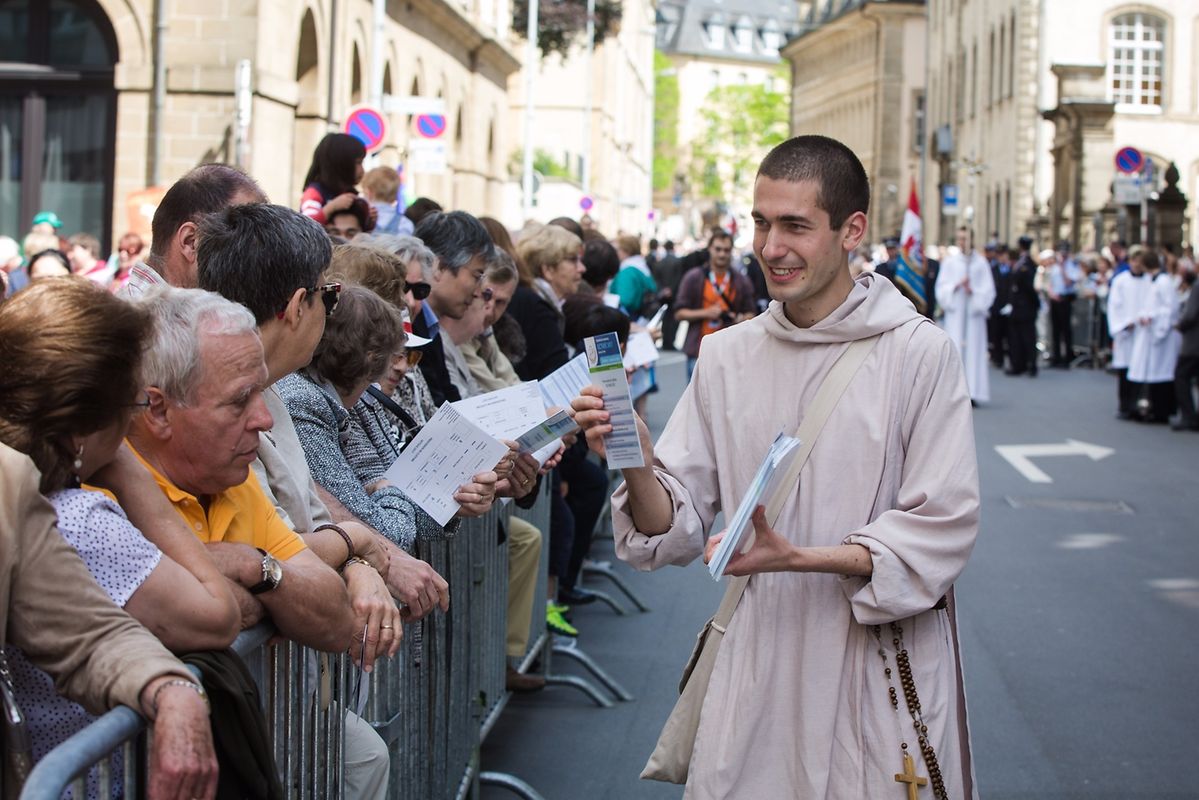 Schlussprozession der Oktave 2017 am 21. Mai.