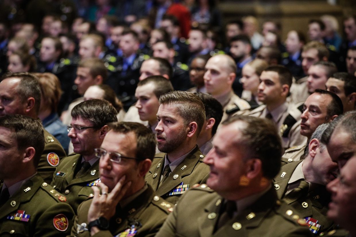 Messe für die Luxemburger Armee und die “Police Grand Ducale“.