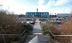 Luxexpo The Box auf Kirchberg. Interview mit Morgan Gromy, Chief Executive Officer "Luxexpo The Box" und Raymond Schadeck, Präsident "Luxexpo The Box". (Foto: Alain Piron)