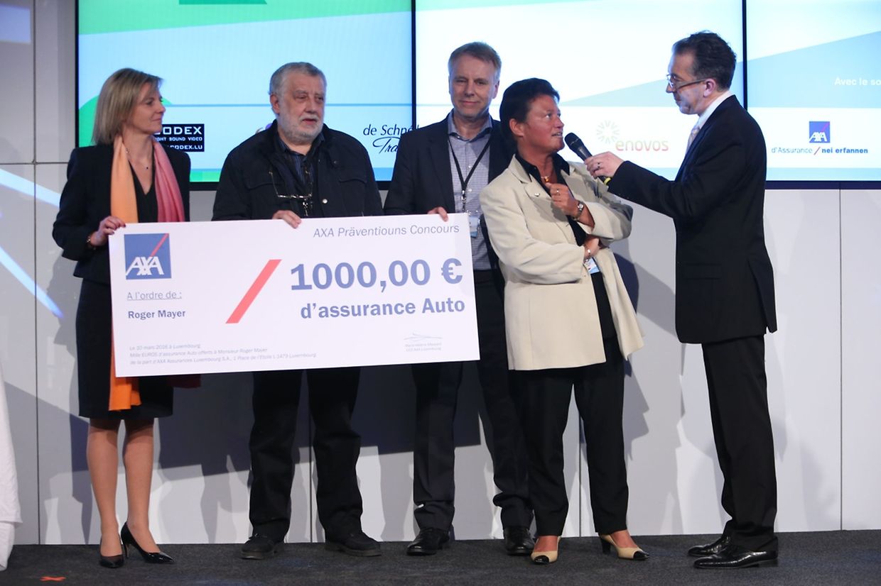 Marie Helène Massard, Roger Mayer, Roger Neumann, Nathalie Hanck et Petz Sandt.